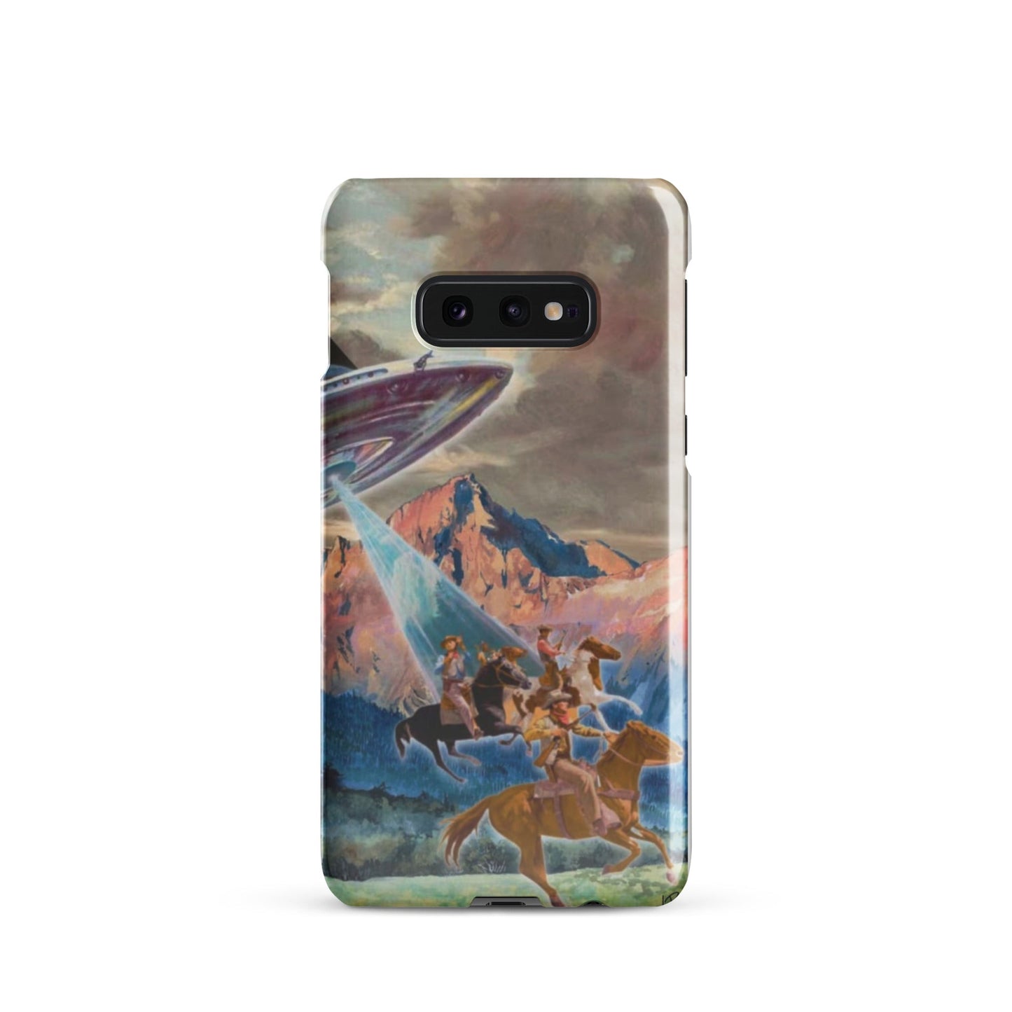 Aliens & Cowboys western style phone cases Snap case for Samsung® - Pistols 'n Petticoats - #westernboutique# - #westernfashion#