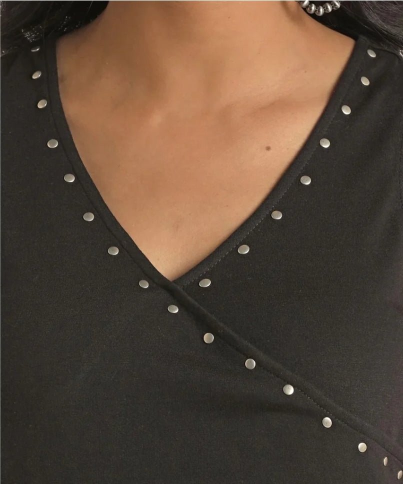 Blank rivit tank - Pistols 'n Petticoats - western boutique - womens western wear - western wear womens