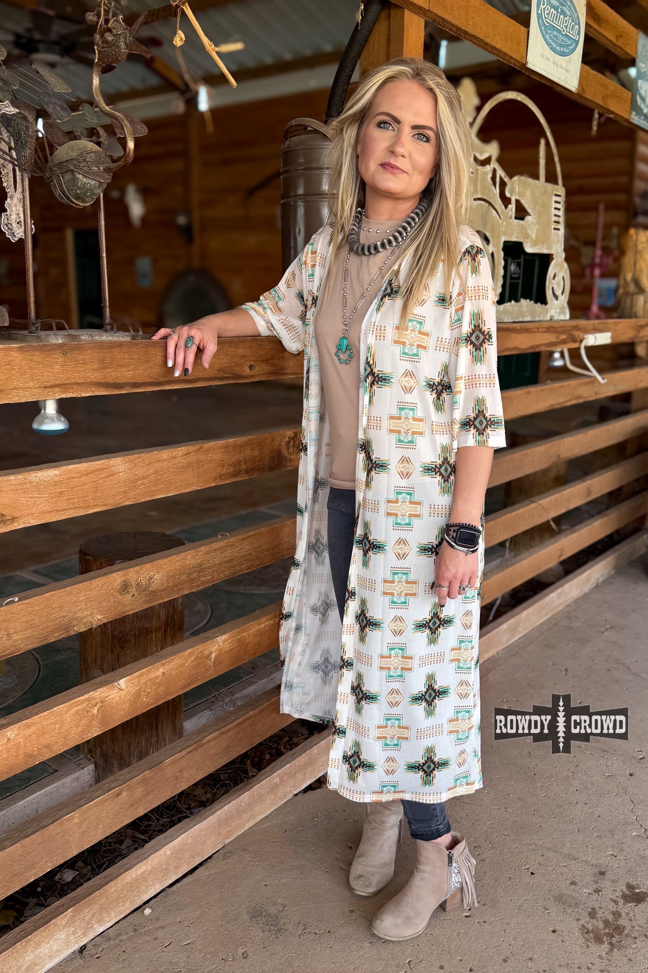 Broken Bow Duster - Pistols 'n Petticoats - western boutique - womens western wear - western wear womens