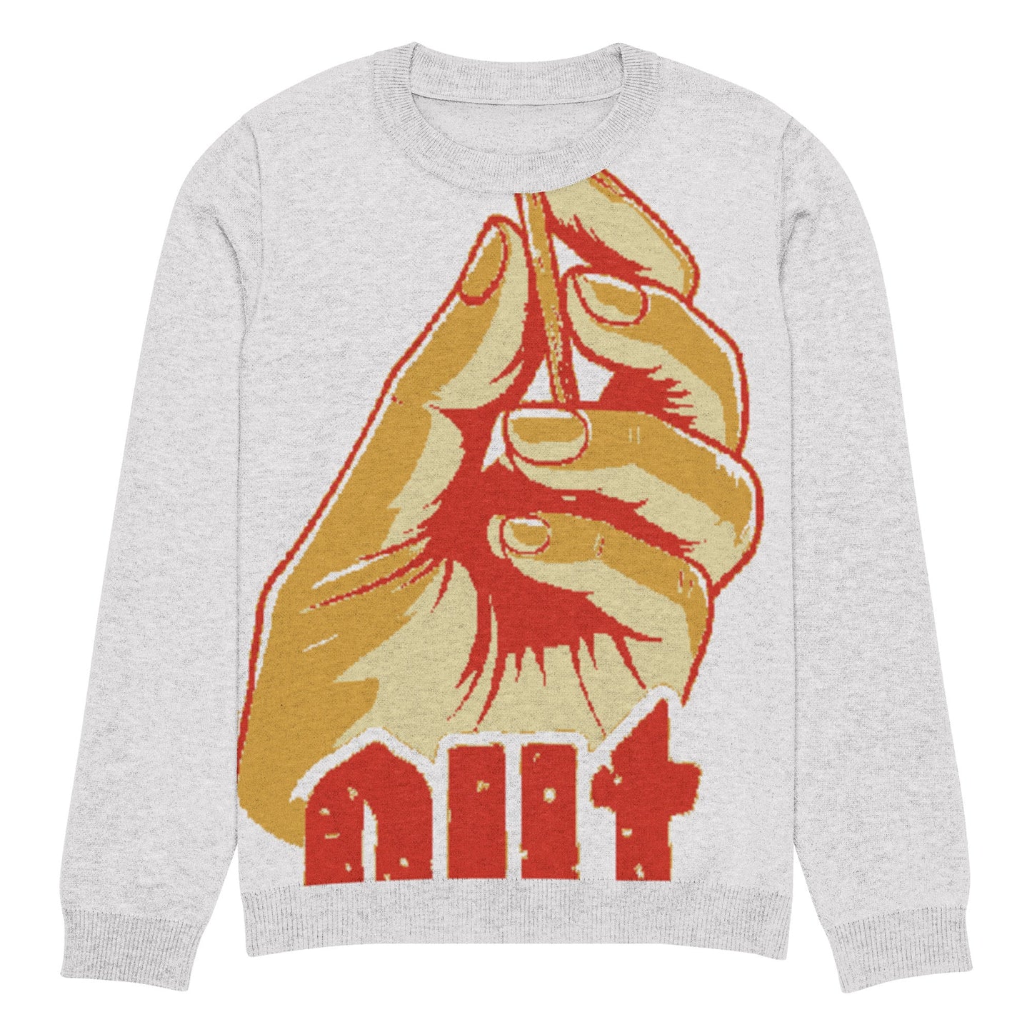 Burnt Out - Knitted crew neck sweater - Pistols 'n Petticoats - #westernboutique# - #westernfashion#