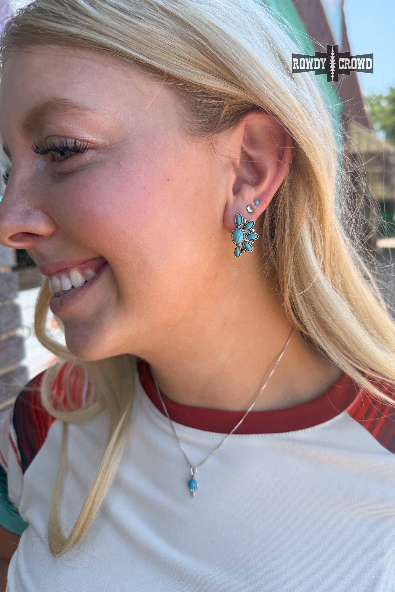 Concho Cluster Studs - Pistols 'n Petticoats - western boutique - womens western wear - western wear womens