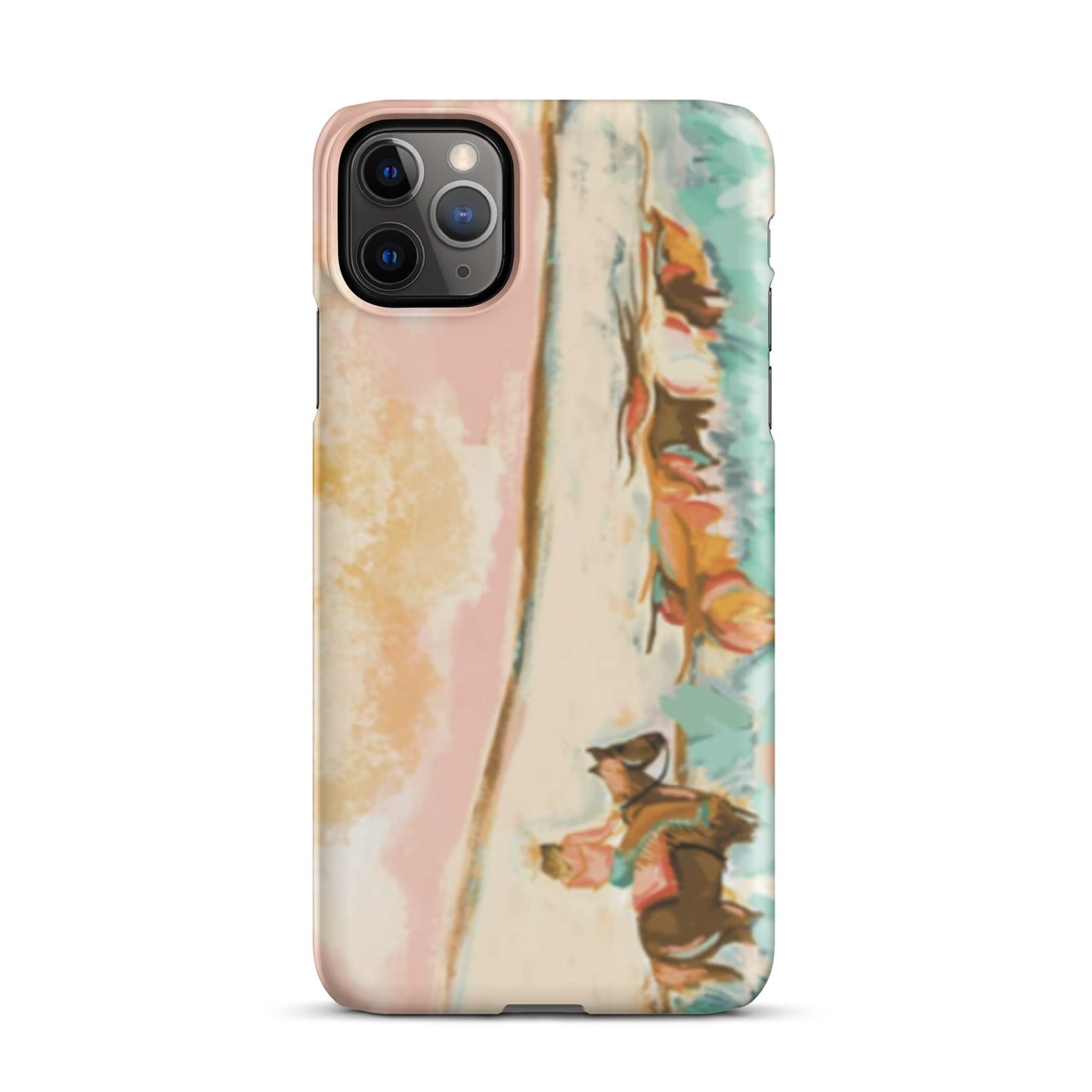 Cowgirl Watercolor western cell phone cases iphone Snap case for iPhone® - Pistols 'n Petticoats - #westernboutique# - #westernfashion#