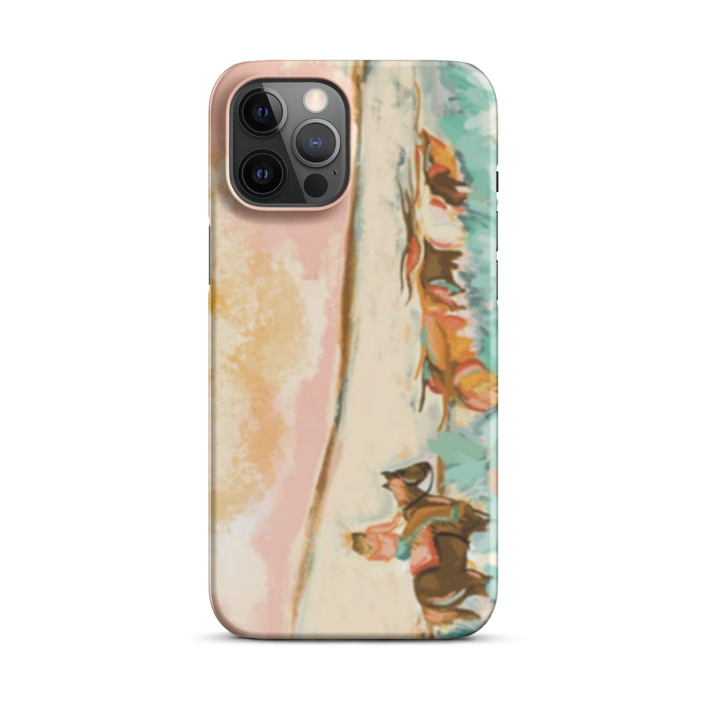 Cowgirl Watercolor western cell phone cases iphone Snap case for iPhone® - Pistols 'n Petticoats - #westernboutique# - #westernfashion#