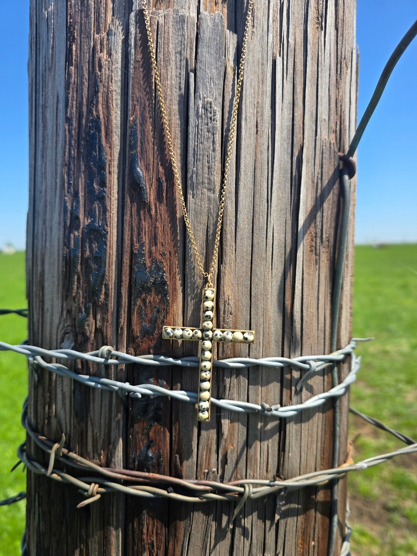 Cross necklace - Pistols 'n Petticoats - #westernboutique# - #westernfashion#
