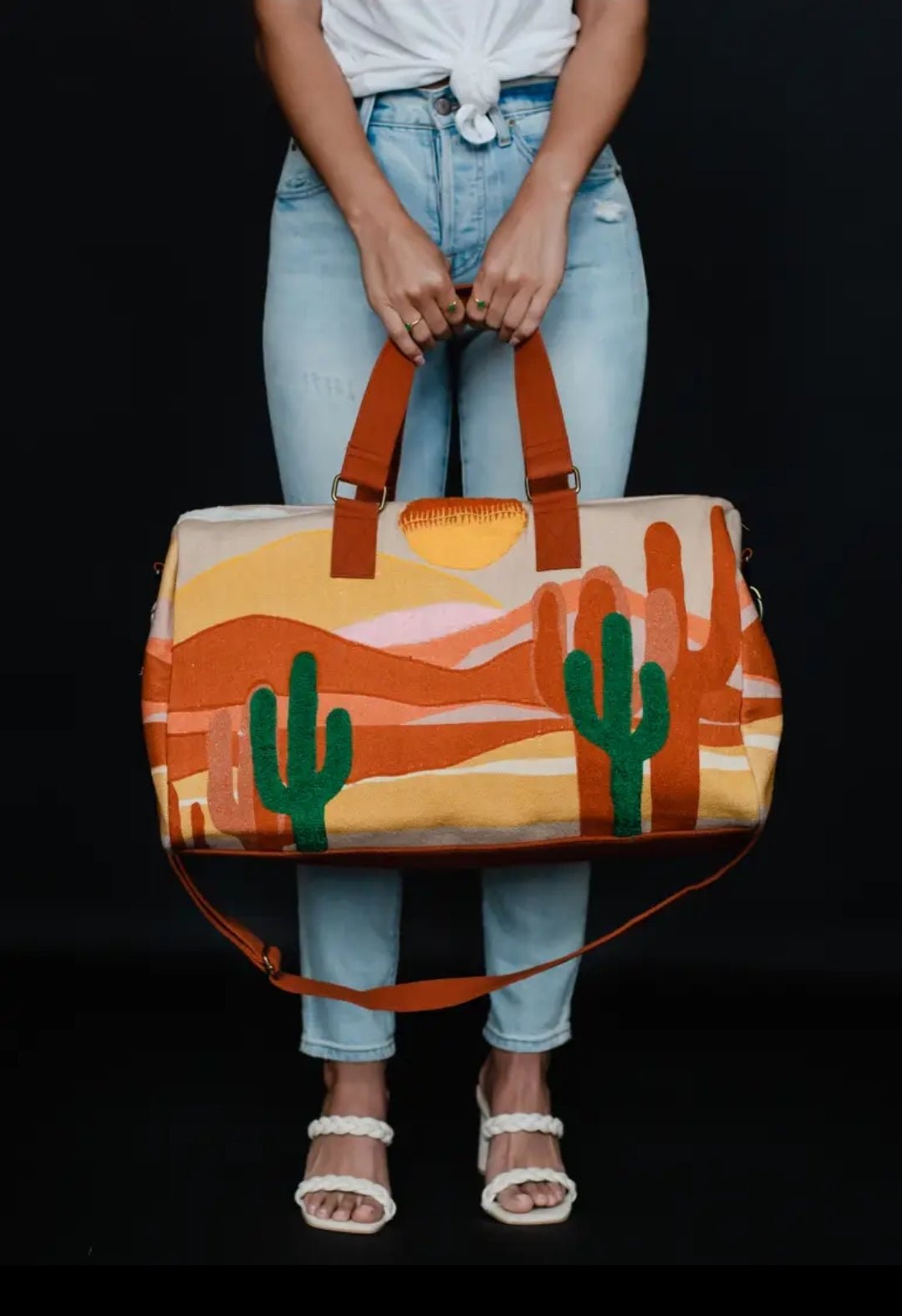 Desert Scene Duffel - Pistols 'n Petticoats - #westernboutique# - #westernfashion#