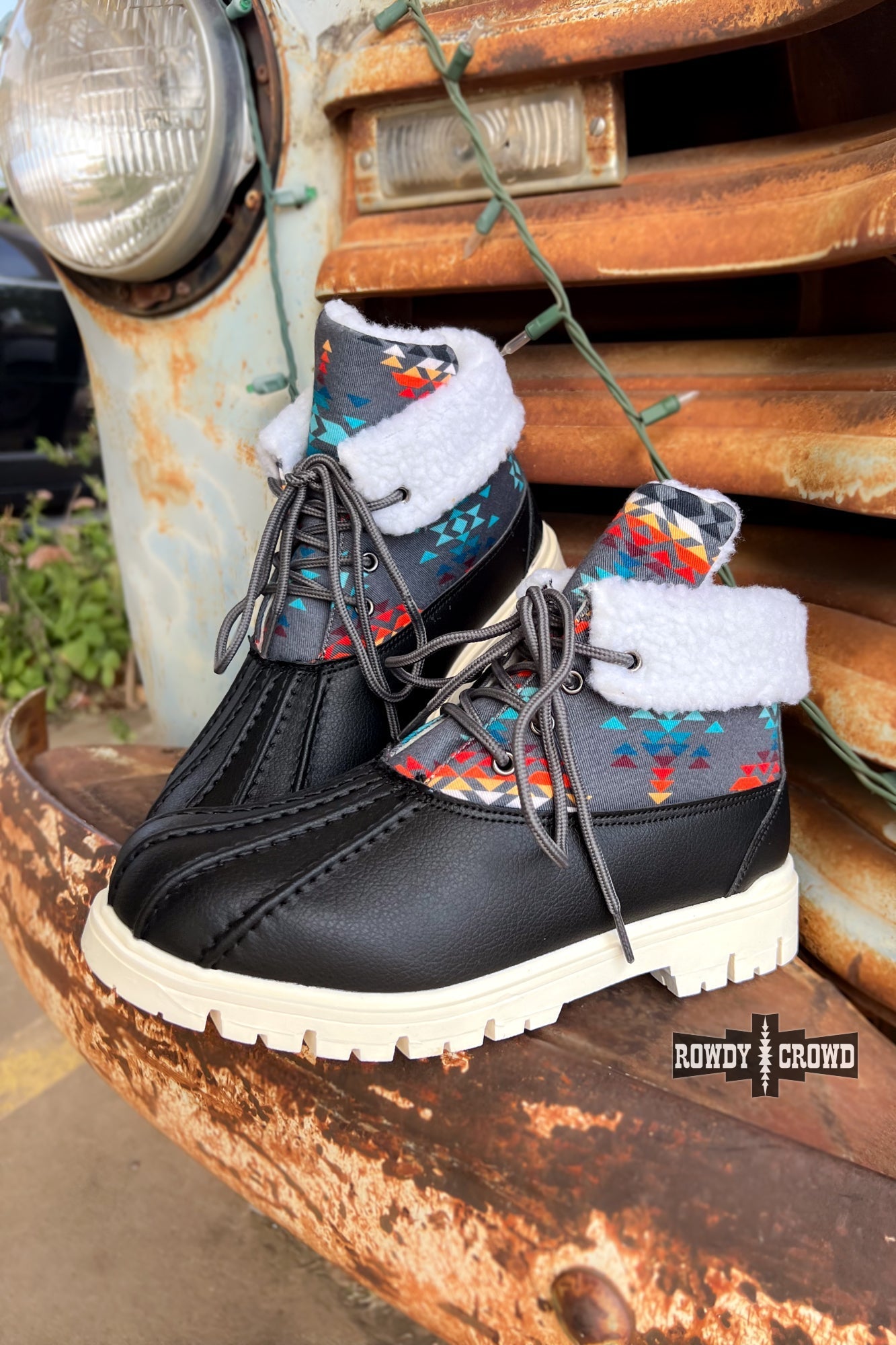 Down Canyon Duck Boots - Pistols 'n Petticoats - #westernboutique# - #westernfashion#