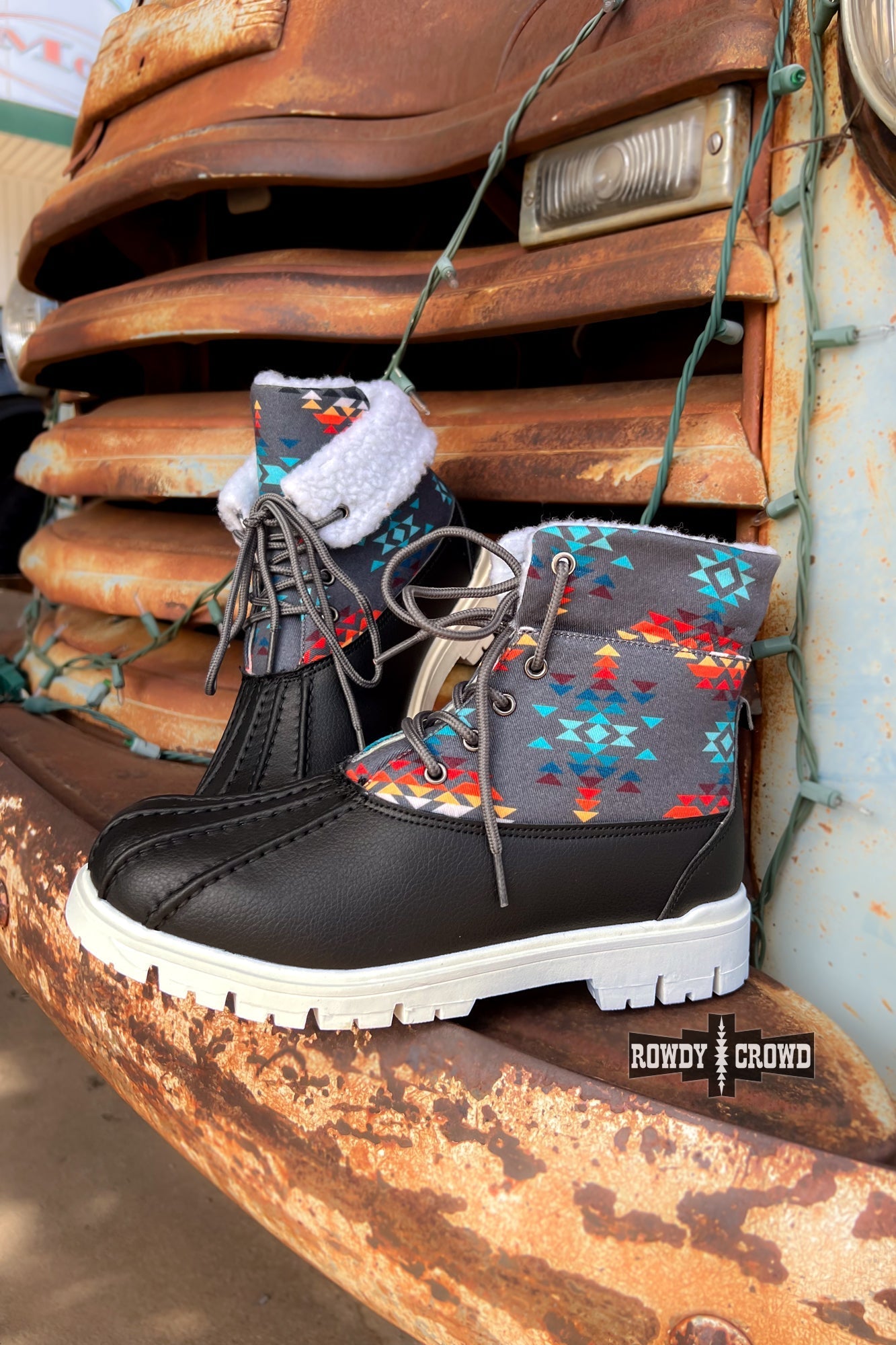 Down Canyon Duck Boots - Pistols 'n Petticoats - #westernboutique# - #westernfashion#