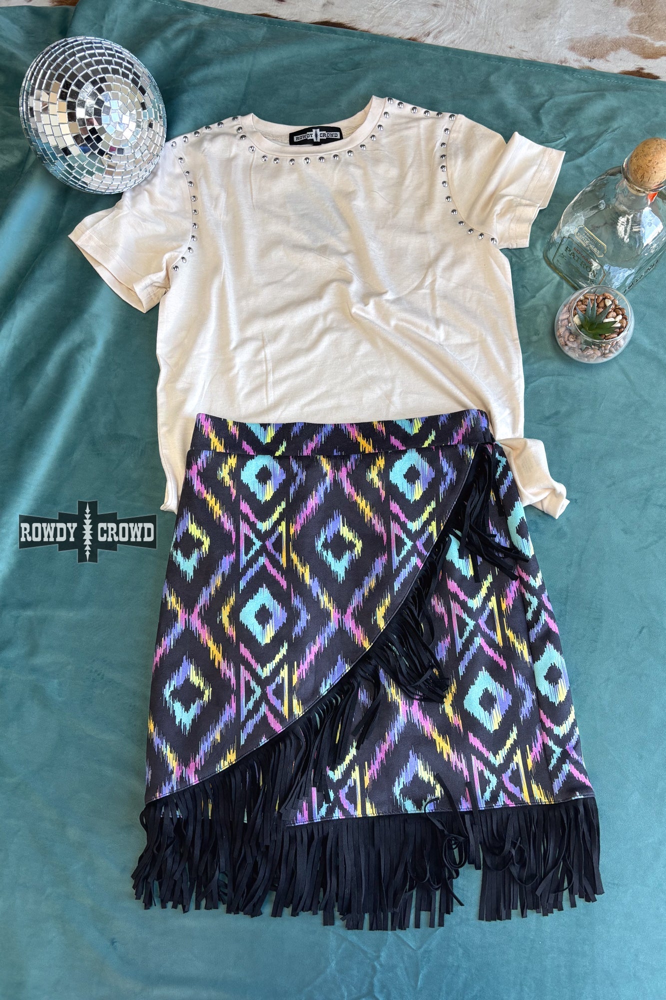 Far Out Fringe Skirt - Pistols 'n Petticoats - #westernboutique# - #westernfashion#