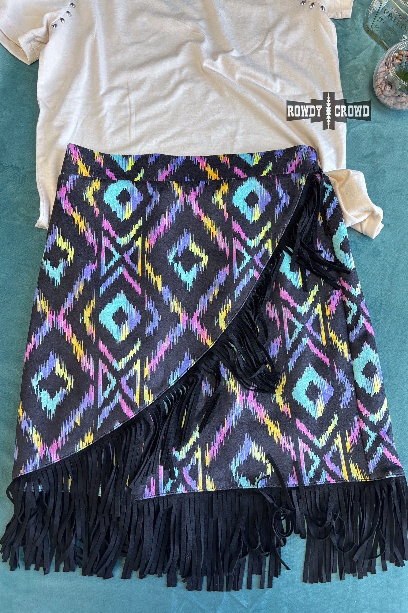 Far Out Fringe Skirt - Pistols 'n Petticoats - #westernboutique# - #westernfashion#
