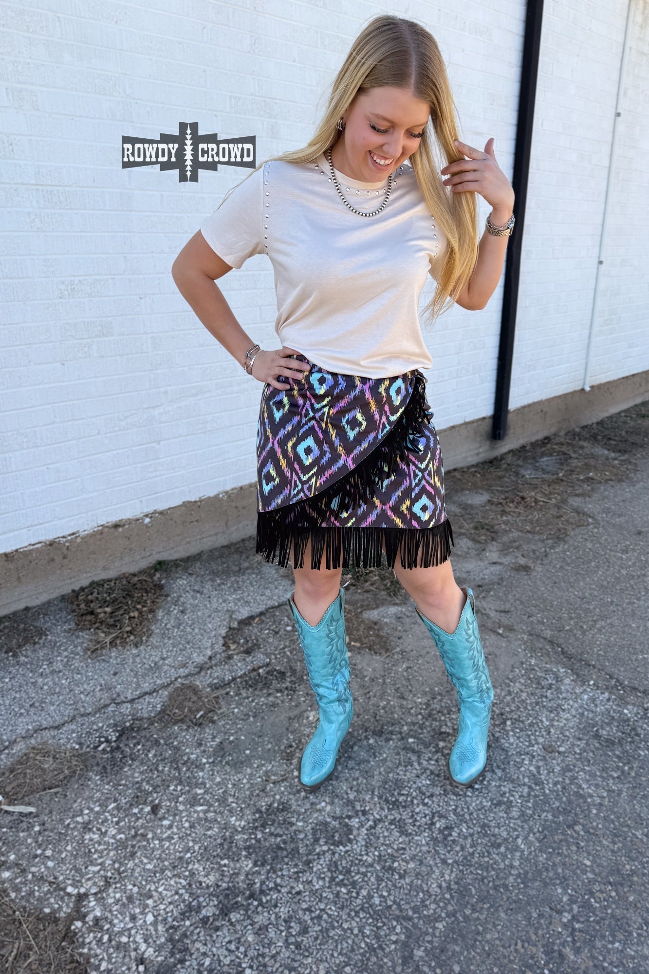 Far Out Fringe Skirt - Pistols 'n Petticoats - #westernboutique# - #westernfashion#