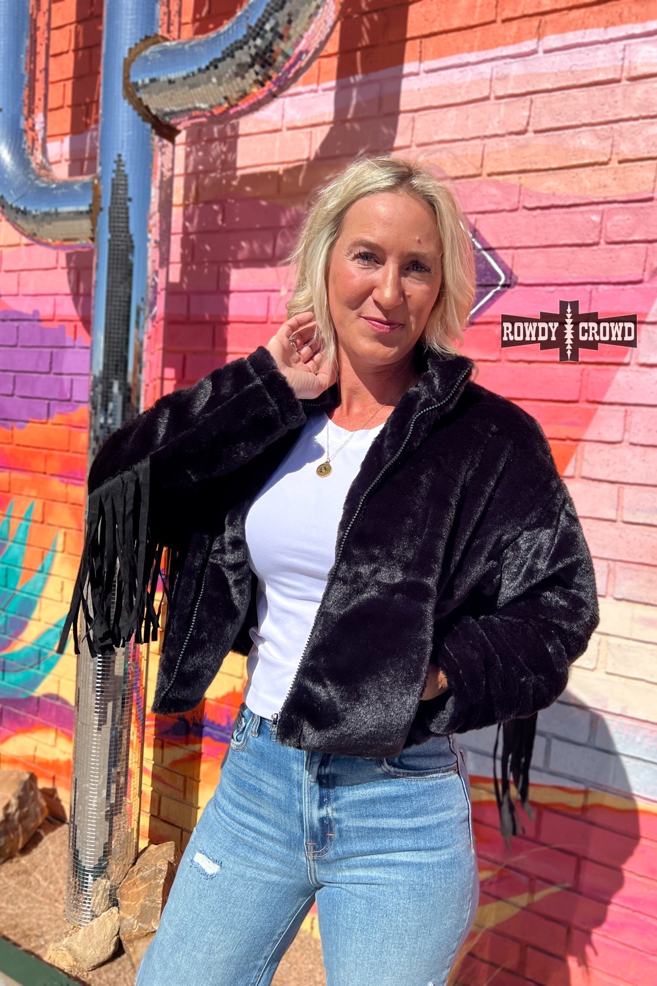 Fargo Fringe Jacket - Pistols 'n Petticoats - #westernboutique# - #westernfashion#