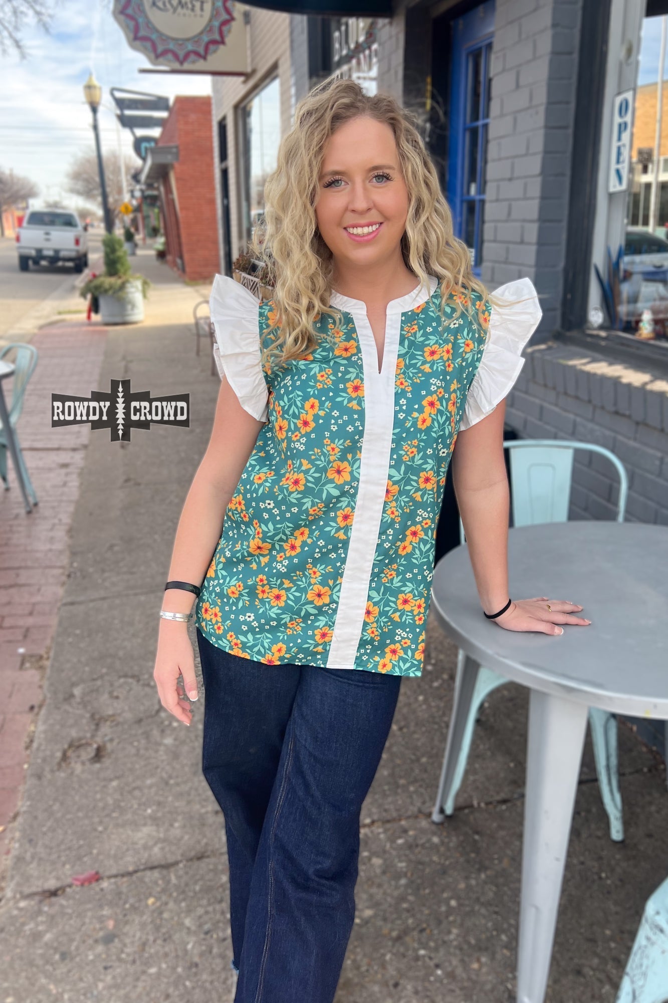 Full Bloom Blouse - Pistols 'n Petticoats - #westernboutique# - #westernfashion#