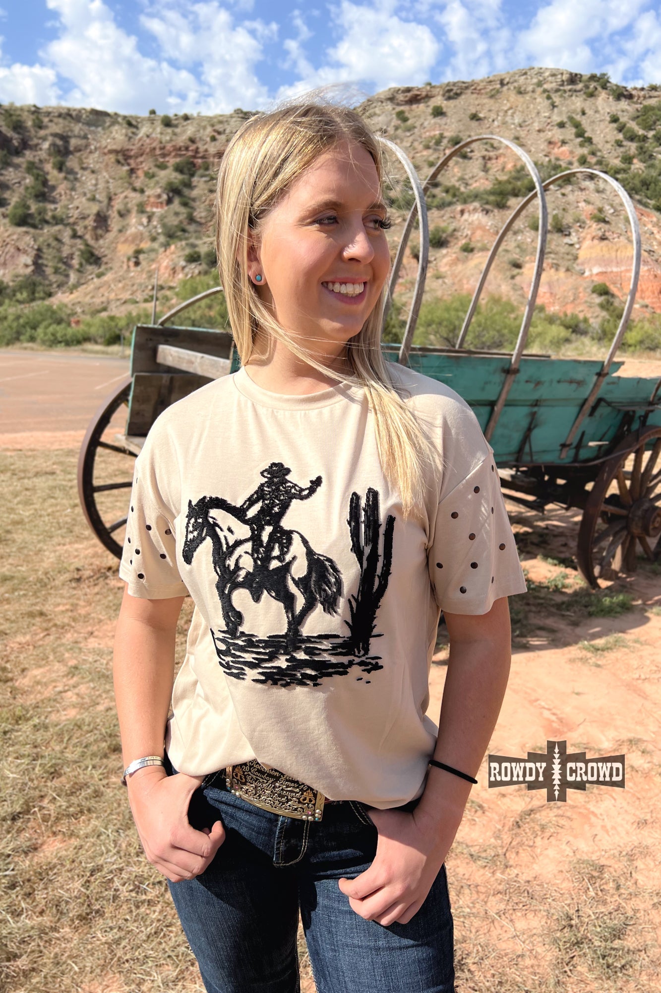 High Horse Tee - Pistols 'n Petticoats - #westernboutique# - #westernfashion#