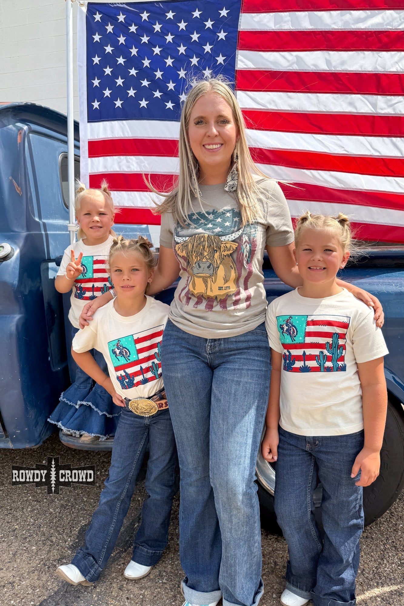 Homeland Highland Tee - Pistols 'n Petticoats - western boutique - womens western wear - western wear womens