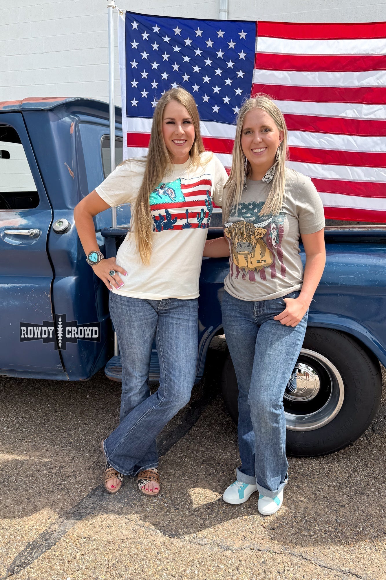 Homeland Highland Tee - Pistols 'n Petticoats - western boutique - womens western wear - western wear womens