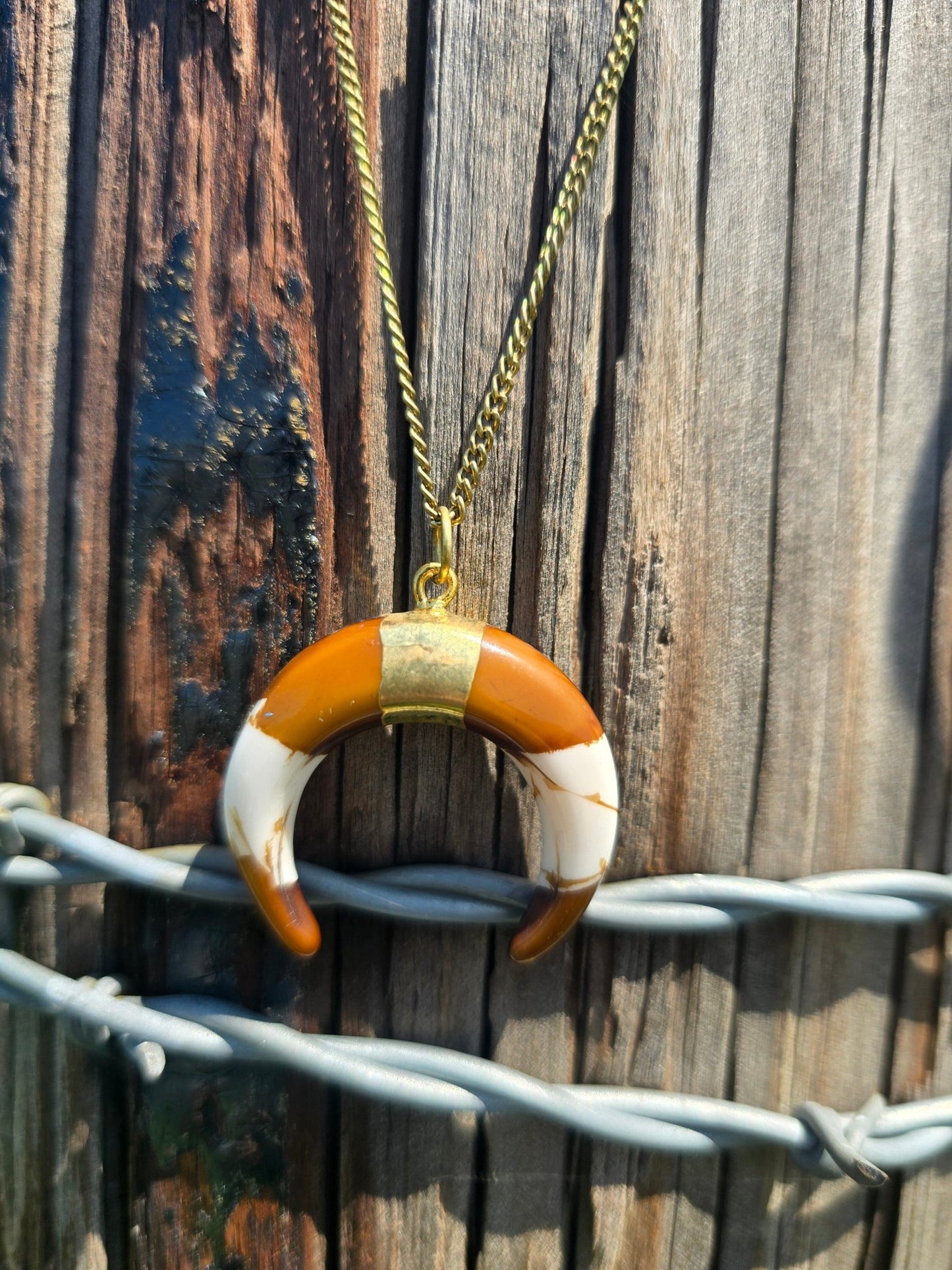 Horn Pendant necklace - Pistols 'n Petticoats - #westernboutique# - #westernfashion#