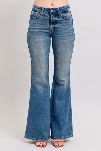 Judy Blue MR Tummy Control Vintage Wash Jeans - Pistols 'n Petticoats - #westernboutique# - #westernfashion#