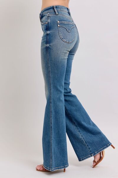 Judy Blue MR Tummy Control Vintage Wash Jeans - Pistols 'n Petticoats - #westernboutique# - #westernfashion#