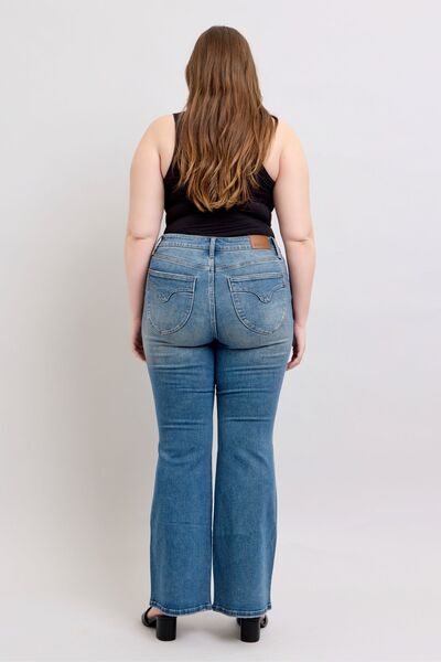 Judy Blue MR Tummy Control Vintage Wash Jeans - Pistols 'n Petticoats - #westernboutique# - #westernfashion#