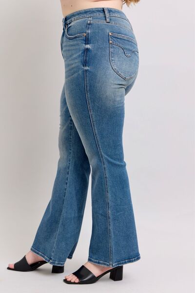 Judy Blue MR Tummy Control Vintage Wash Jeans - Pistols 'n Petticoats - #westernboutique# - #westernfashion#