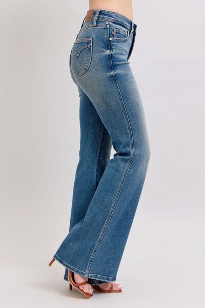 Judy Blue MR Tummy Control Vintage Wash Jeans - Pistols 'n Petticoats - #westernboutique# - #westernfashion#
