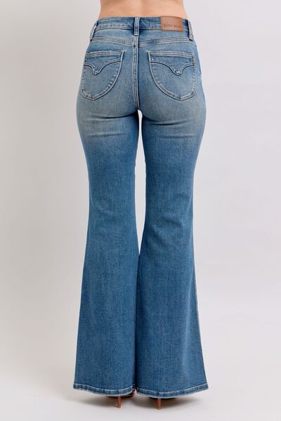 Judy Blue MR Tummy Control Vintage Wash Jeans - Pistols 'n Petticoats - #westernboutique# - #westernfashion#