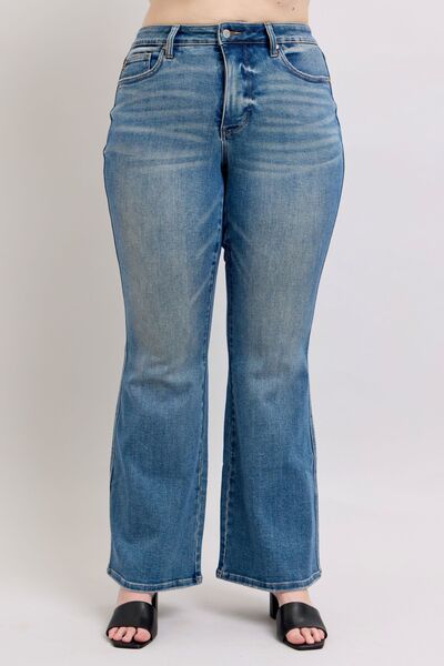 Judy Blue MR Tummy Control Vintage Wash Jeans - Pistols 'n Petticoats - #westernboutique# - #westernfashion#