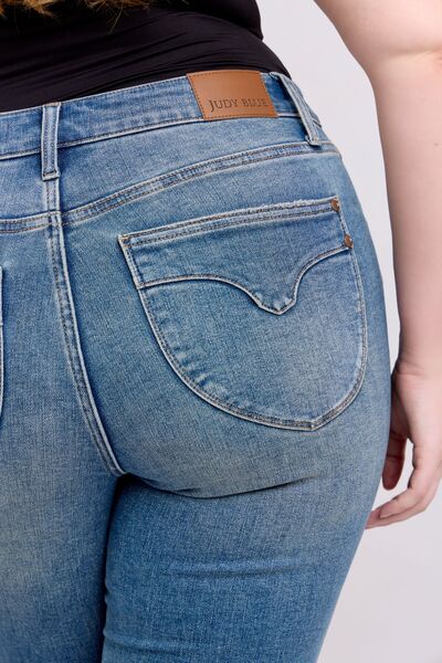 Judy Blue MR Tummy Control Vintage Wash Jeans - Pistols 'n Petticoats - #westernboutique# - #westernfashion#