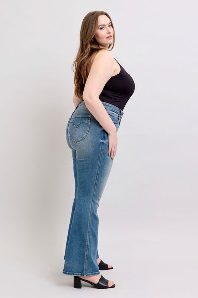 Judy Blue MR Tummy Control Vintage Wash Jeans - Pistols 'n Petticoats - #westernboutique# - #westernfashion#
