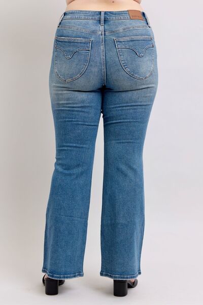 Judy Blue MR Tummy Control Vintage Wash Jeans - Pistols 'n Petticoats - #westernboutique# - #westernfashion#