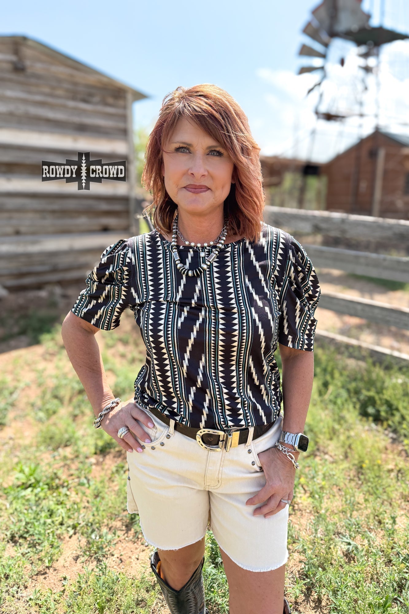 Laramie Top - Pistols 'n Petticoats - western boutique - womens western wear - western wear womens