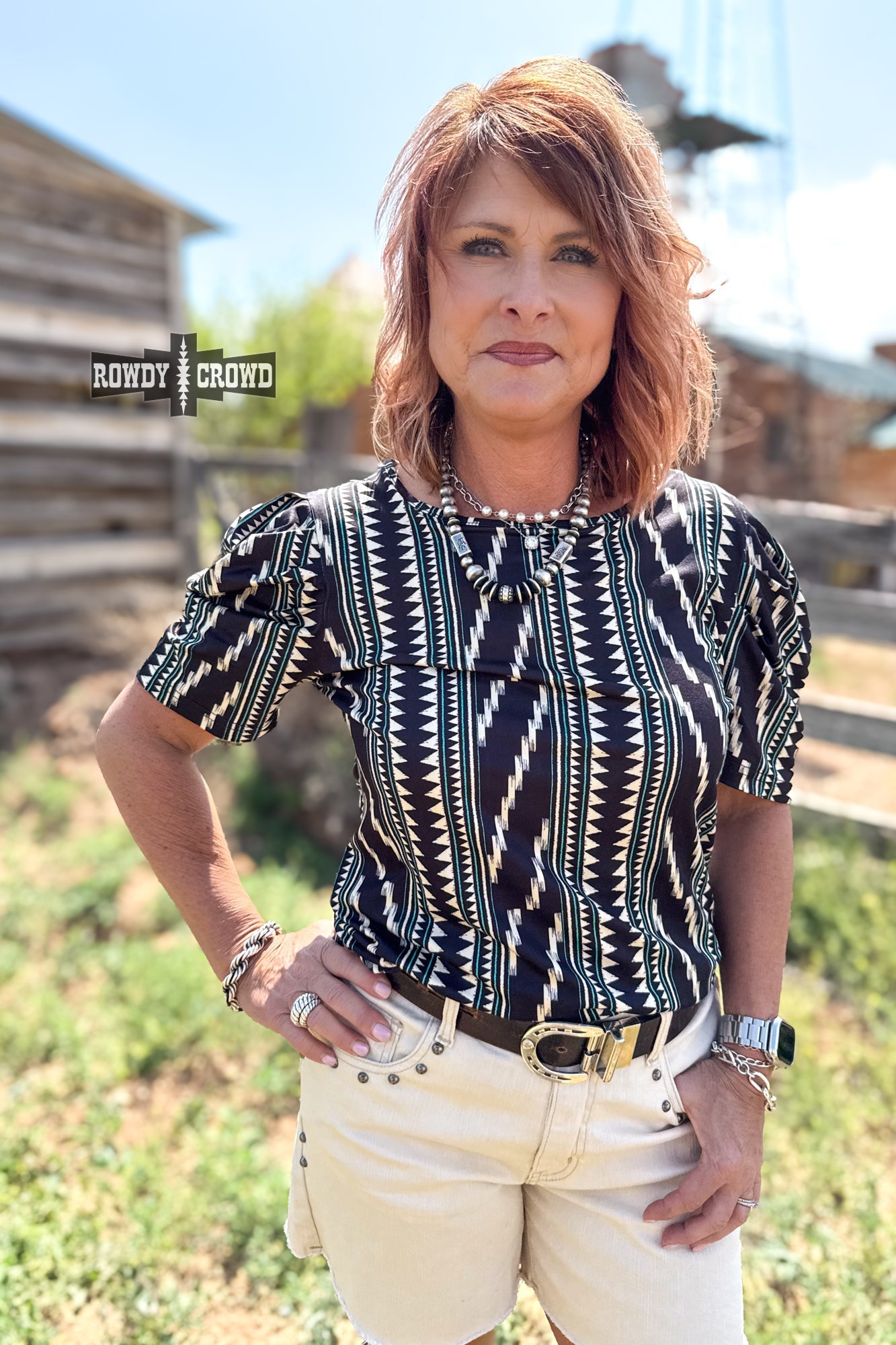 Laramie Top - Pistols 'n Petticoats - western boutique - womens western wear - western wear womens