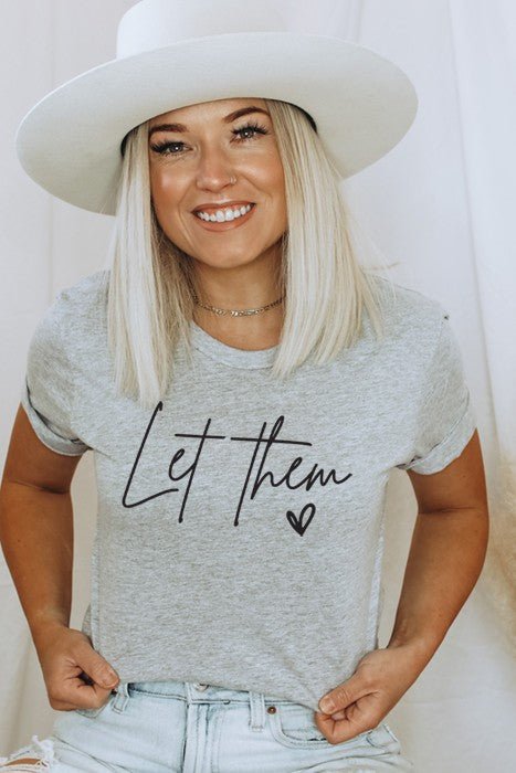 Let Them Graphic Tee - Pistols 'n Petticoats - #westernboutique# - #westernfashion#