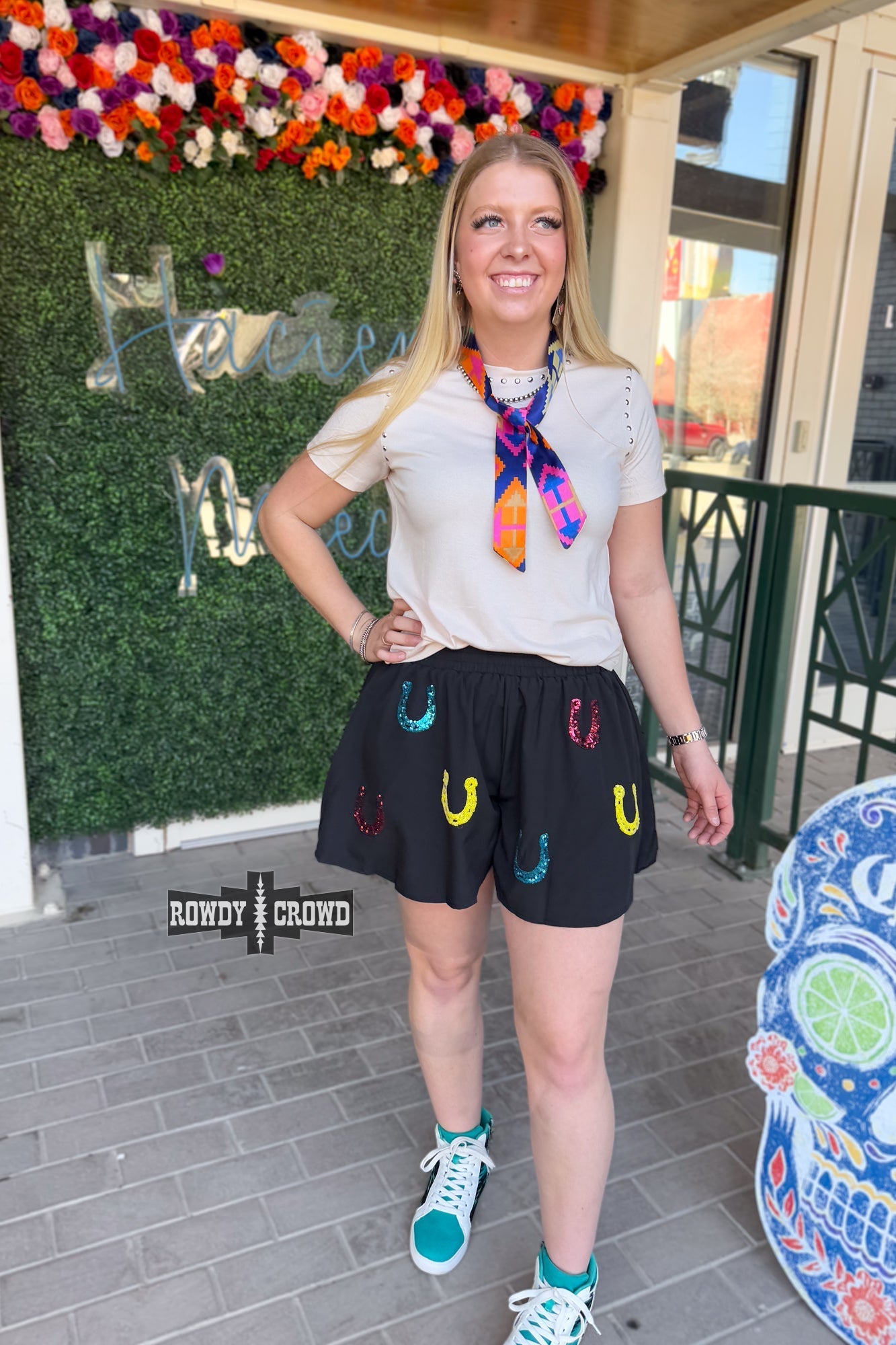 Lucky Buck Shorts - Pistols 'n Petticoats - #westernboutique# - #westernfashion#