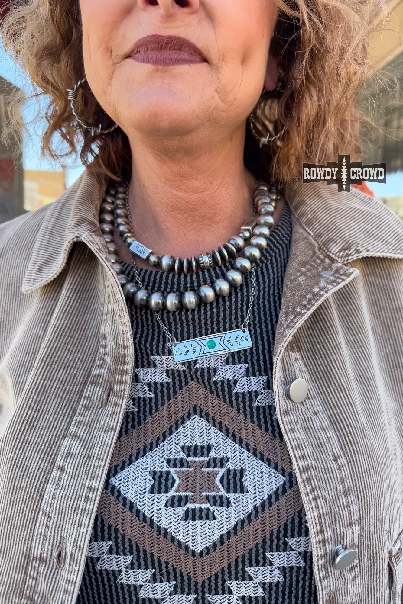 Midnight Rodeo Necklace - Pistols 'n Petticoats - #westernboutique# - #westernfashion#
