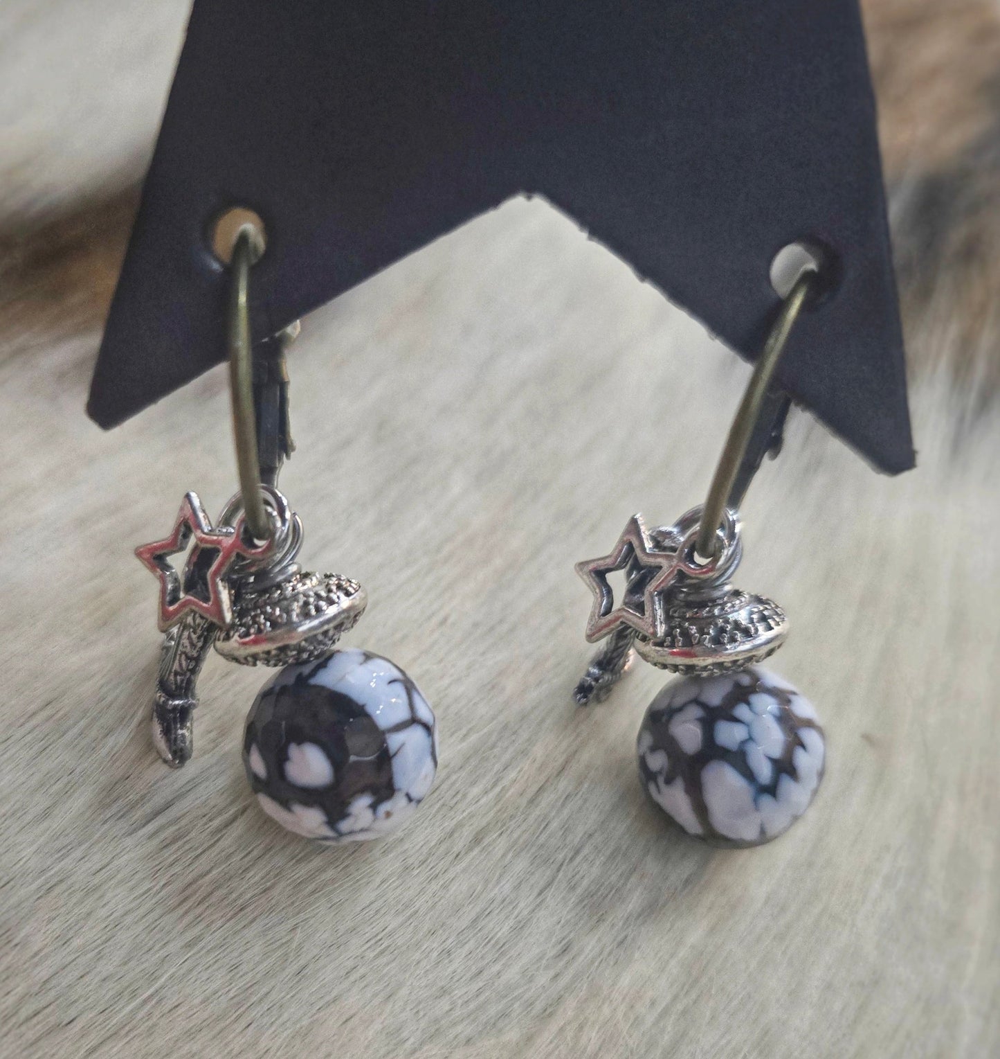 Mini boot dangle earrings - Pistols 'n Petticoats - #westernboutique# - #westernfashion#