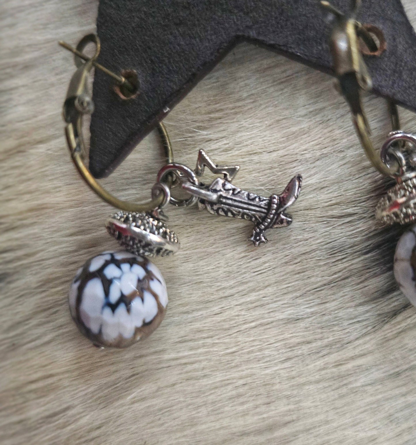 Mini boot dangle earrings - Pistols 'n Petticoats - #westernboutique# - #westernfashion#