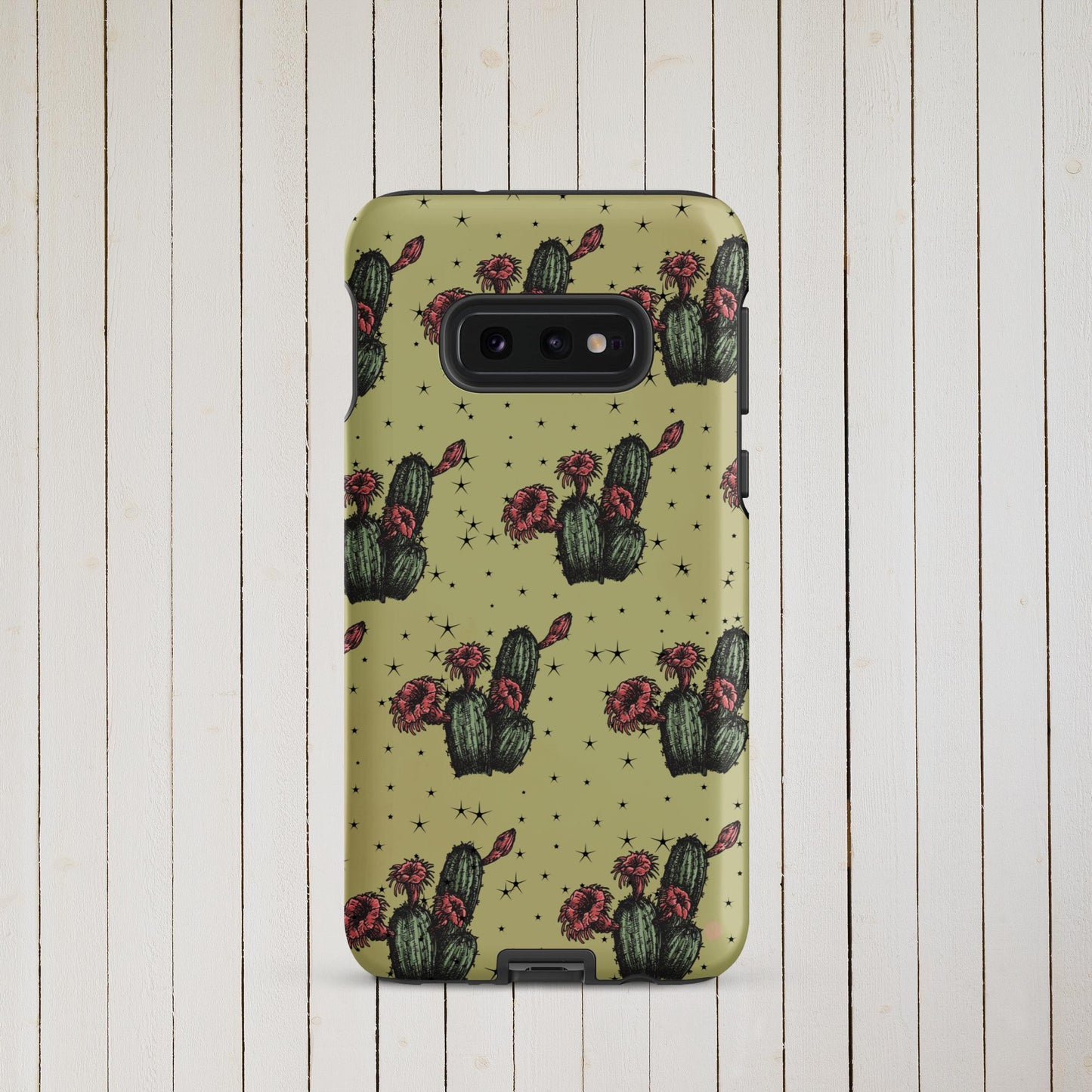 Night Cactus Tough case for Samsung® - Pistols 'n Petticoats - #westernboutique# - #westernfashion#