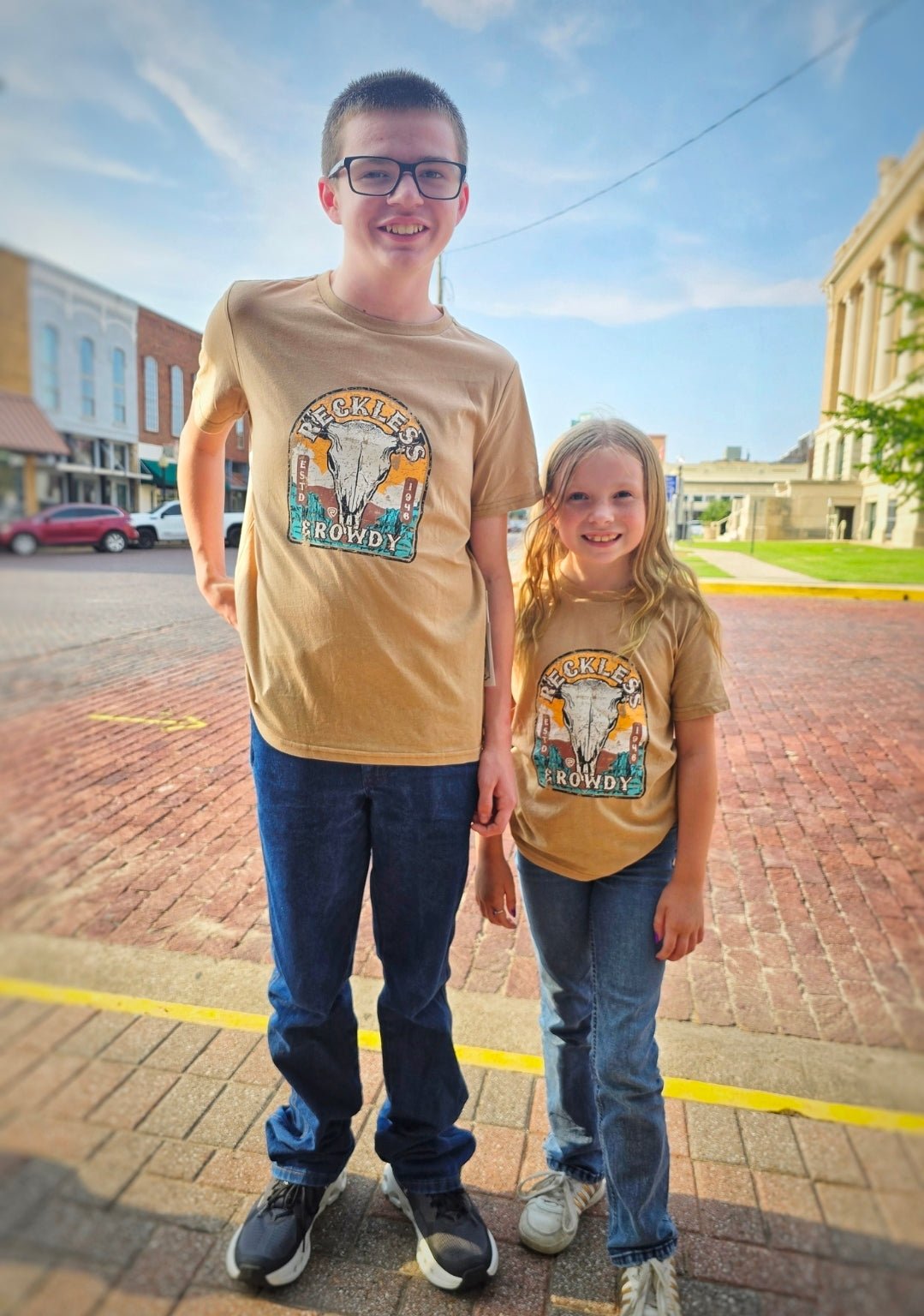 Reckless & Rowdy Graphic Tshirt - Pistols 'n Petticoats - #westernboutique# - #westernfashion#