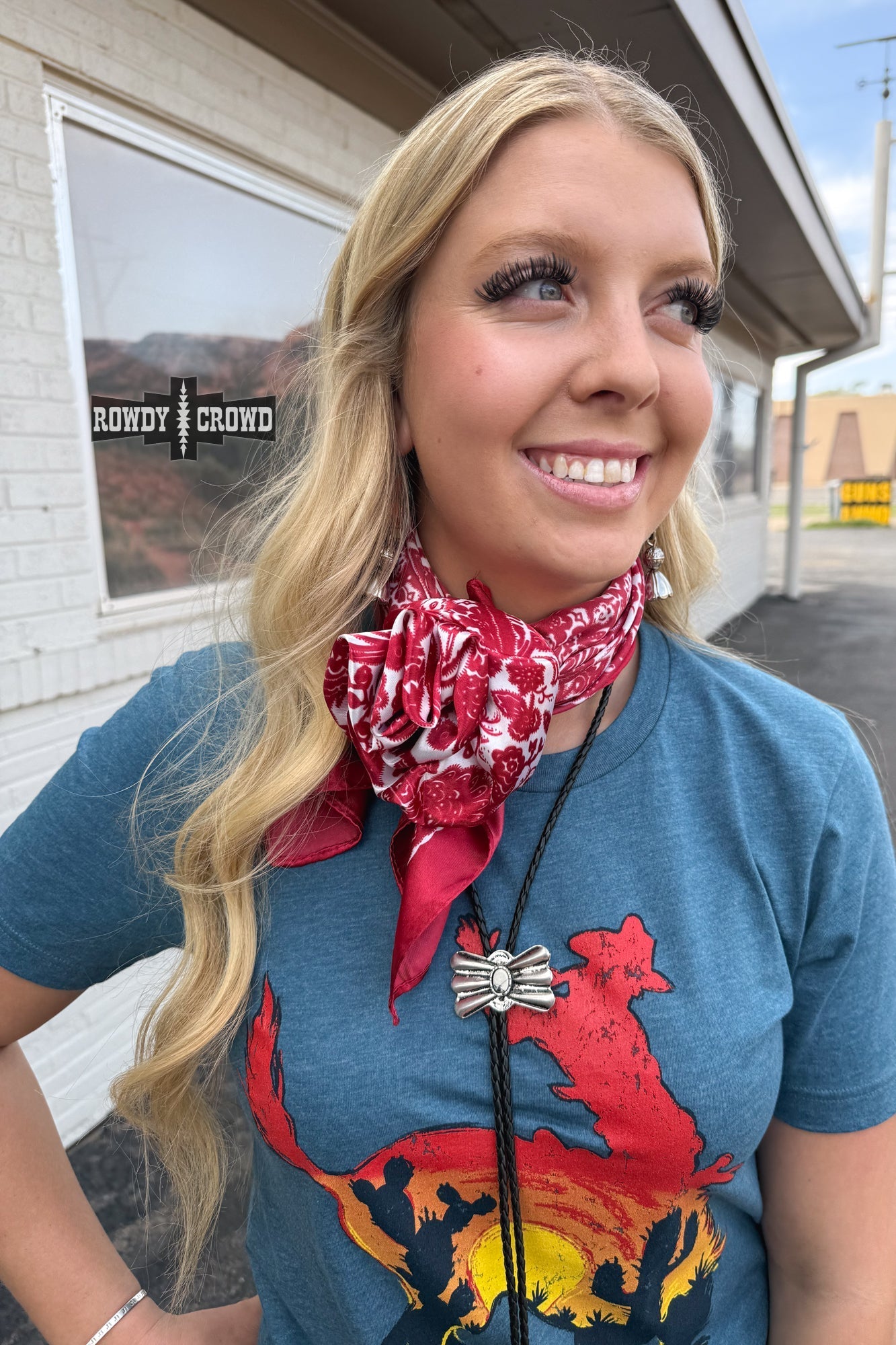 Red Lodge Wild Rag - Pistols 'n Petticoats - western boutique - womens western wear - western wear womens