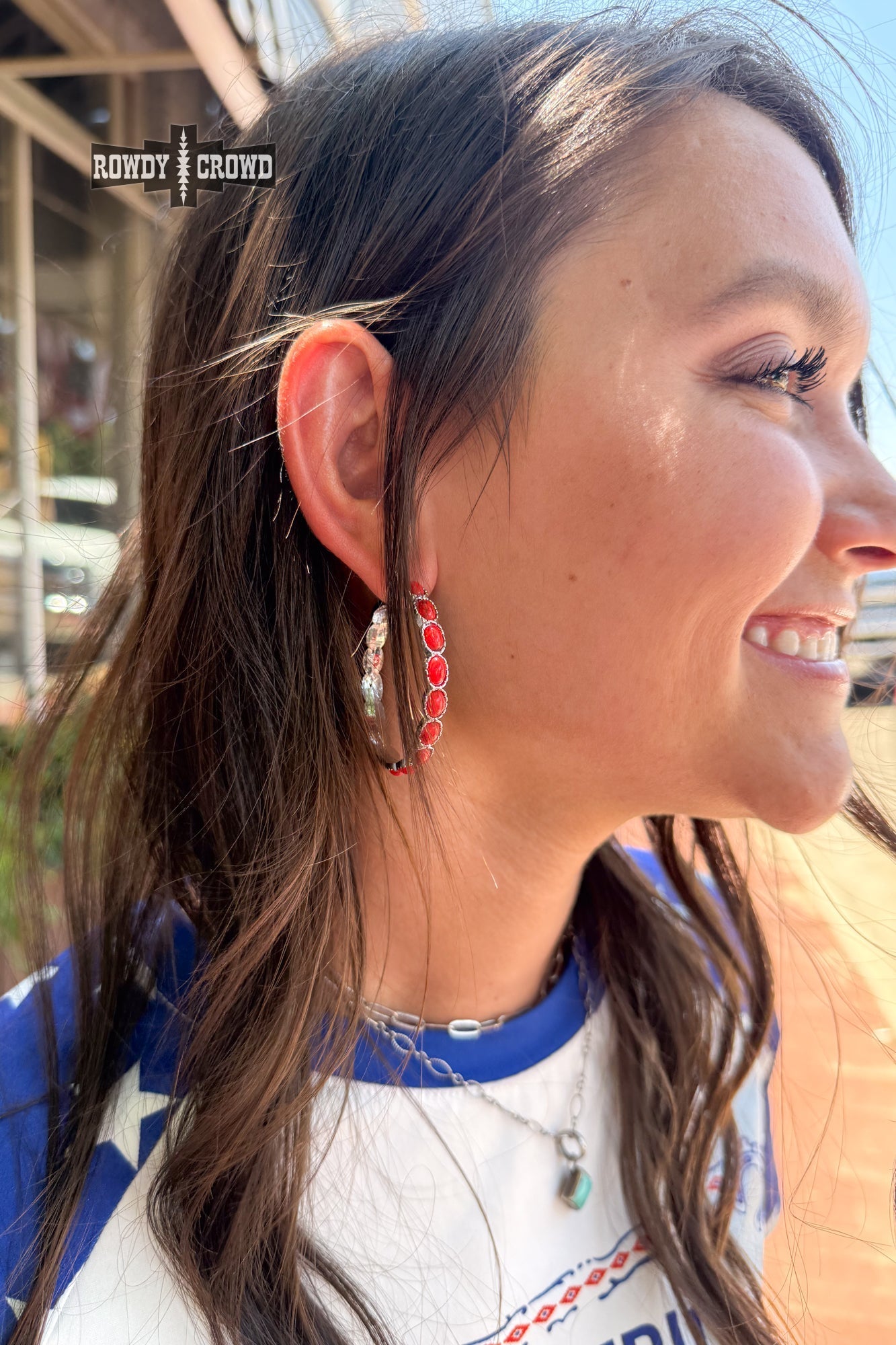 Ringling Hoop Earrings - Pistols 'n Petticoats - western boutique - womens western wear - western wear womens