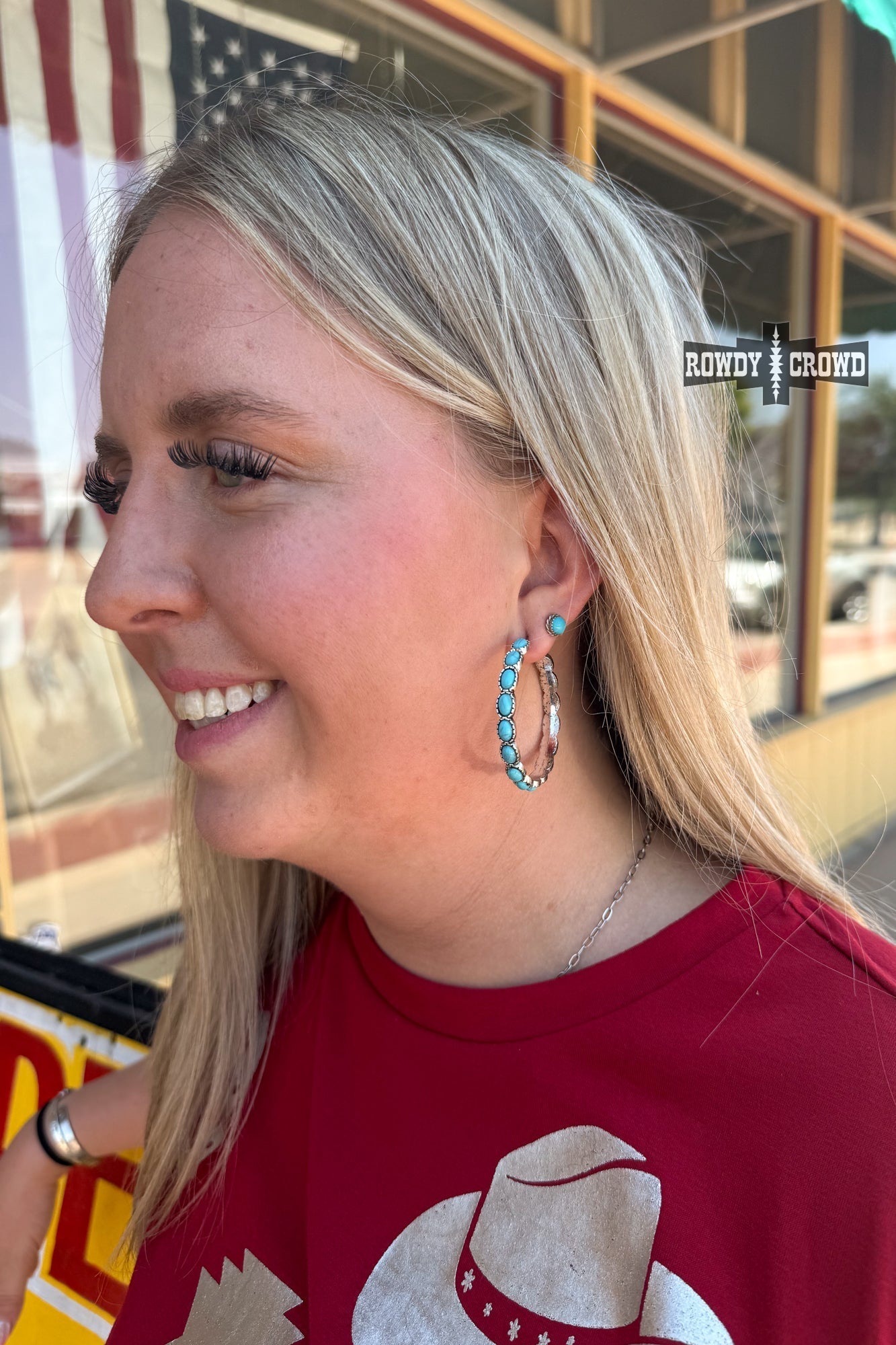 Ringling Hoop Earrings - Pistols 'n Petticoats - western boutique - womens western wear - western wear womens