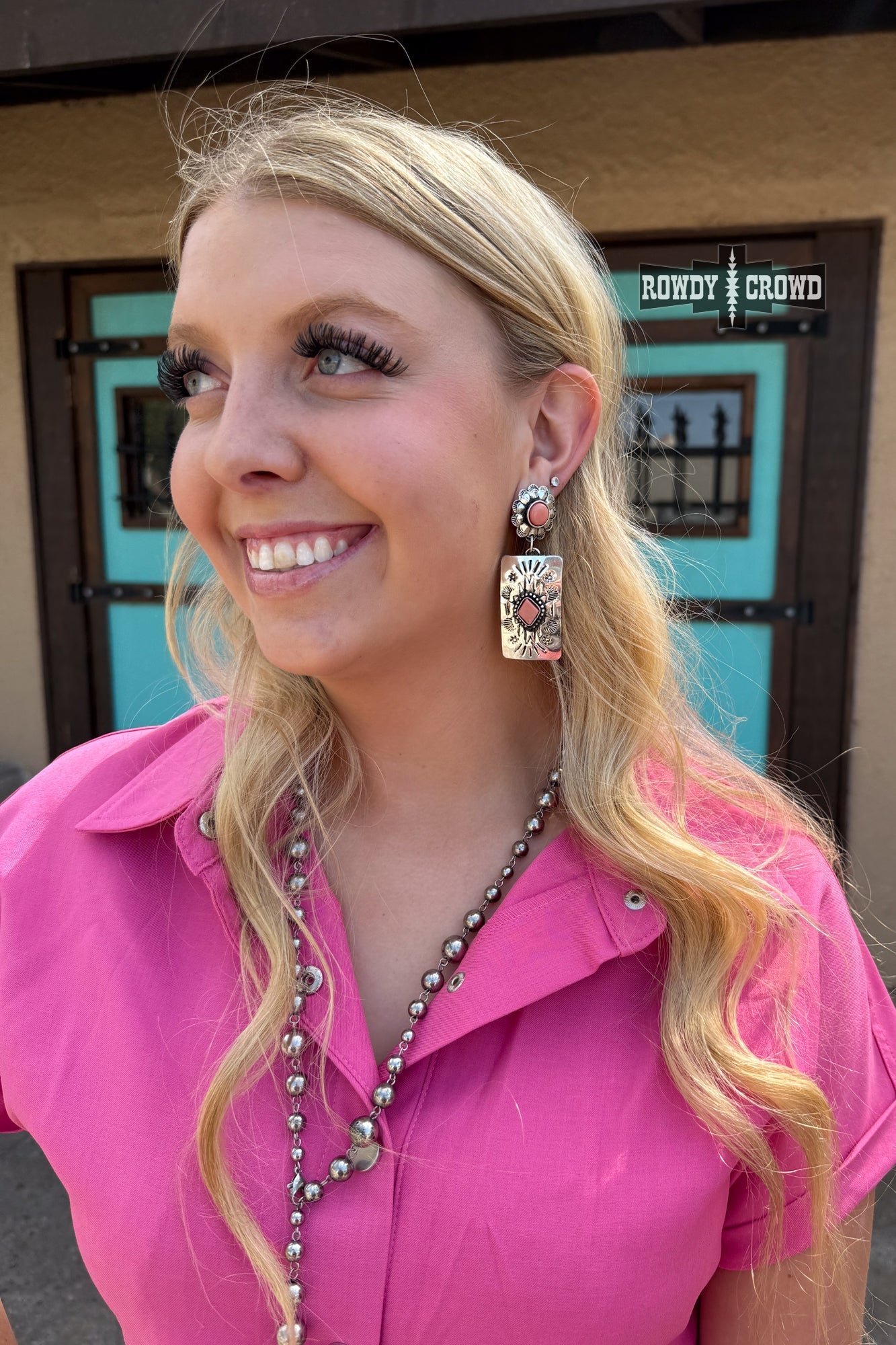 Rodeo Queen Earrings - Pistols 'n Petticoats - #westernboutique# - #westernfashion#