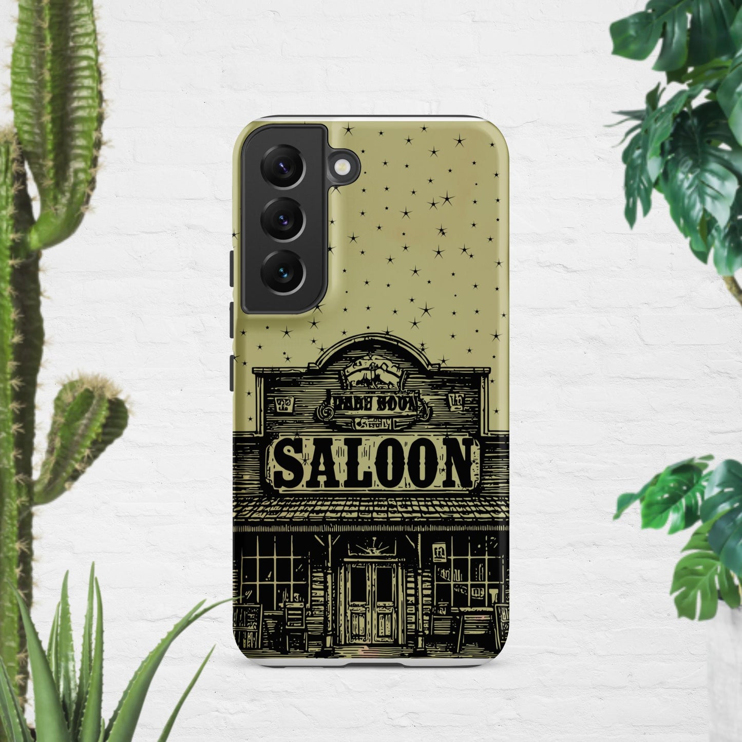 Saloon night Tough case for Samsung® - Pistols 'n Petticoats - #westernboutique# - #westernfashion#