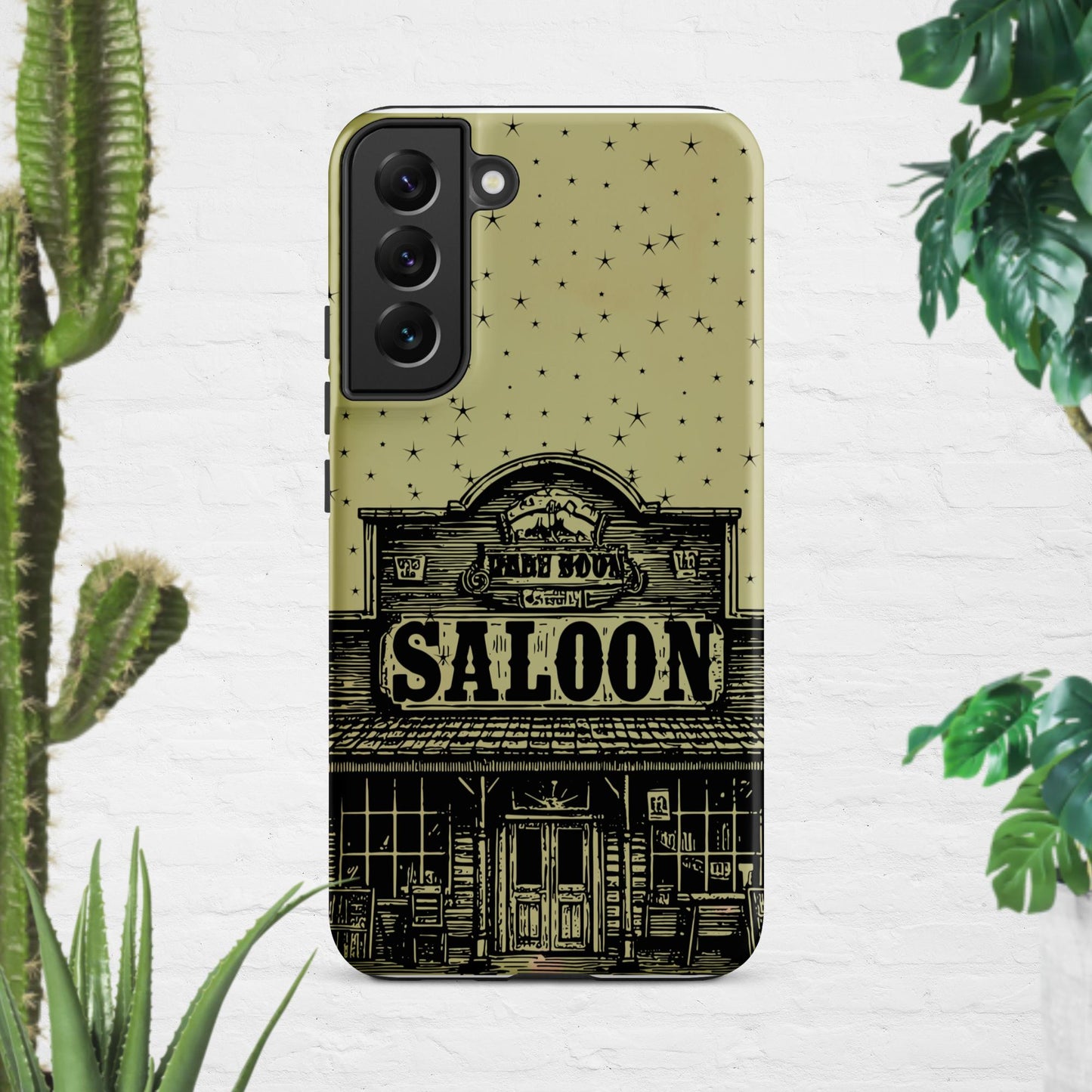 Saloon night Tough case for Samsung® - Pistols 'n Petticoats - #westernboutique# - #westernfashion#