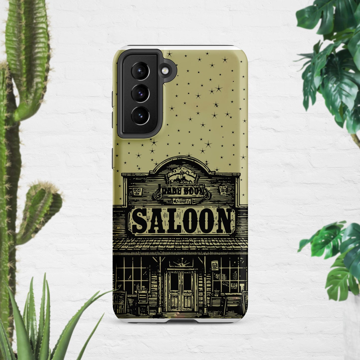 Saloon night Tough case for Samsung® - Pistols 'n Petticoats - #westernboutique# - #westernfashion#