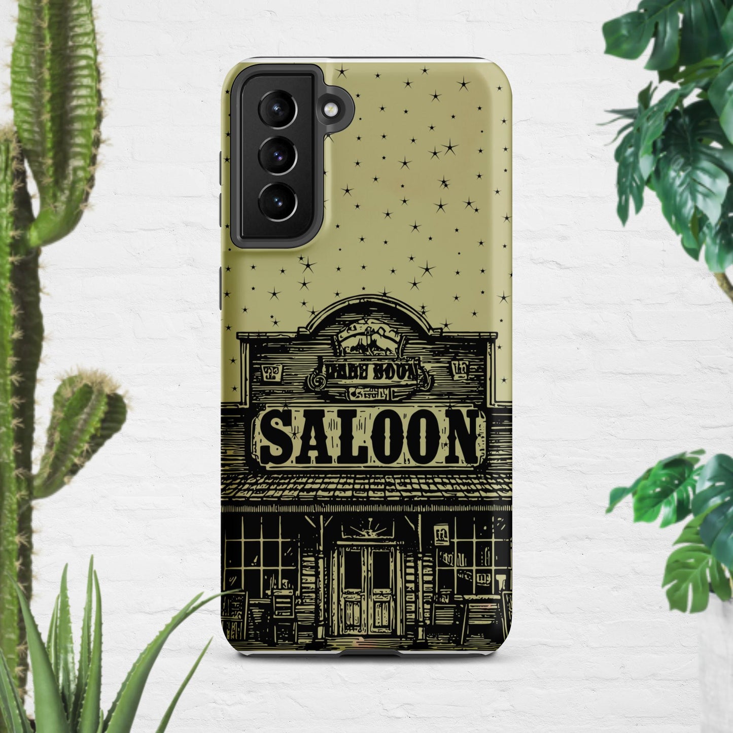 Saloon night Tough case for Samsung® - Pistols 'n Petticoats - #westernboutique# - #westernfashion#