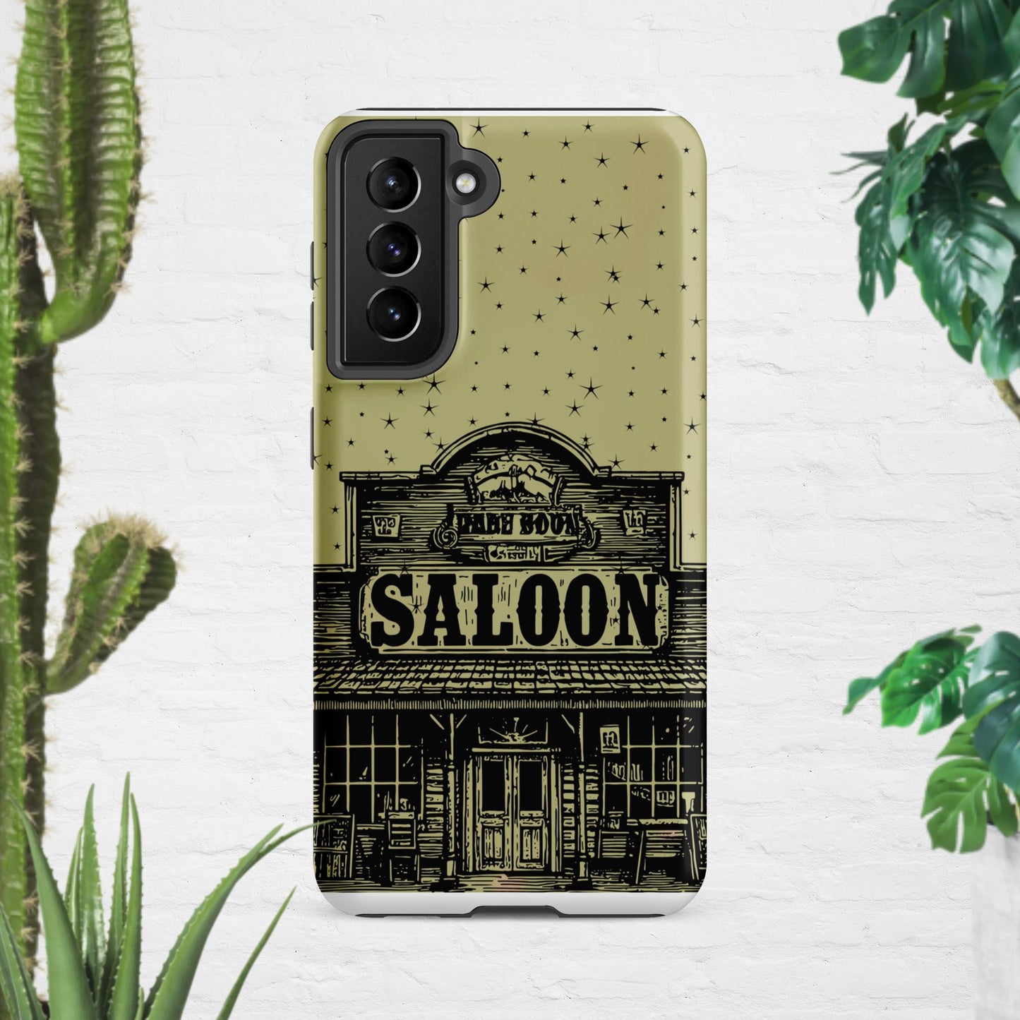 Saloon night Tough case for Samsung® - Pistols 'n Petticoats - #westernboutique# - #westernfashion#