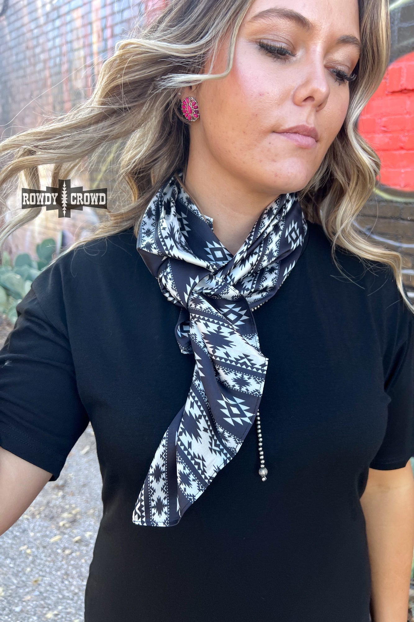 SMALL Aztec Nights Wild Rag/ Scarf - Pistols 'n Petticoats - #westernboutique# - #westernfashion#