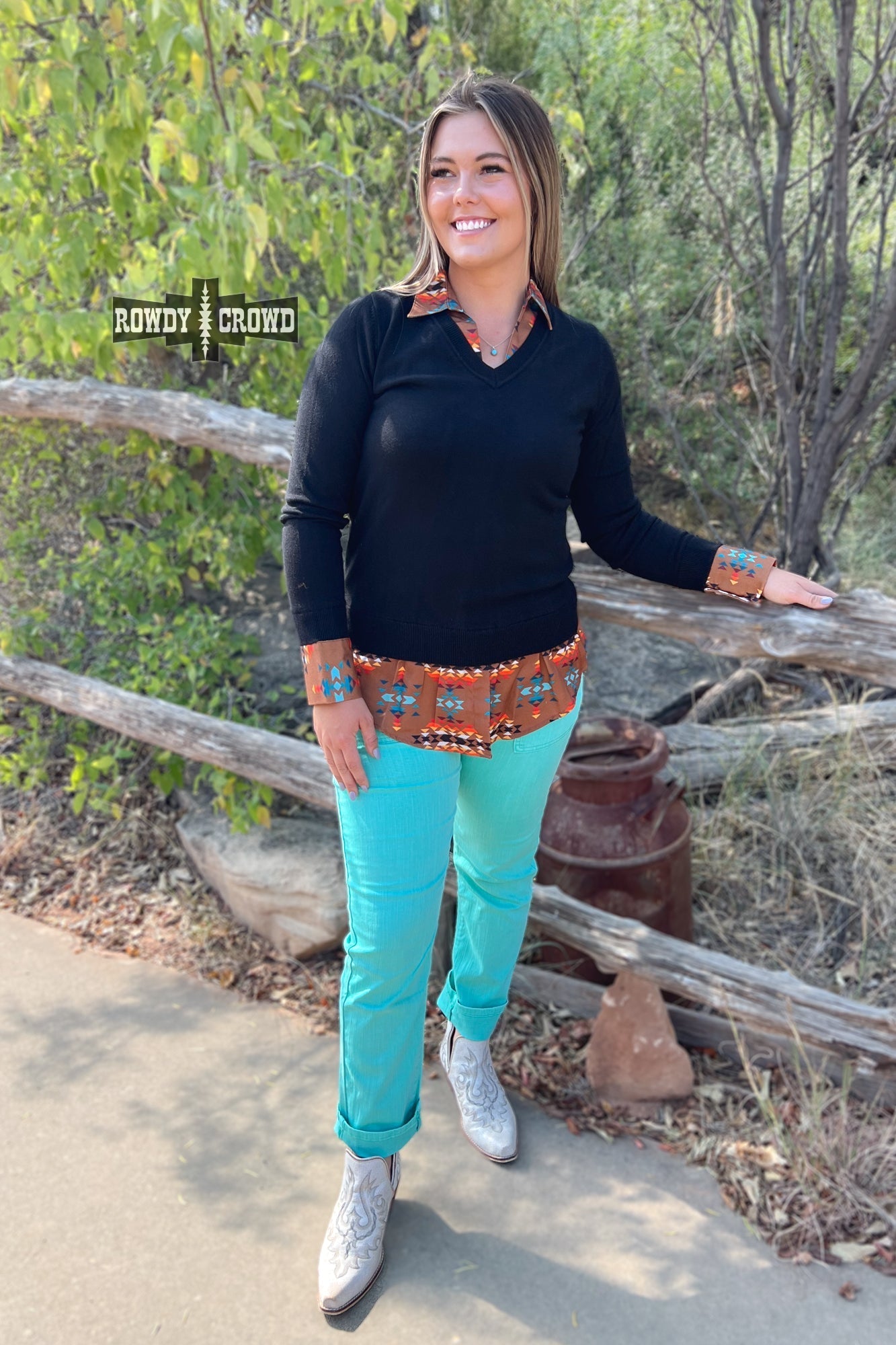Stampede Sweater - Pistols 'n Petticoats - #westernboutique# - #westernfashion#